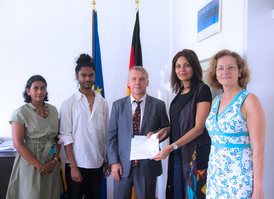 Embassy of Germany backs AOD’s International Fashion Prodigy, Amesh Wijesekera for Berlin Fashion Week