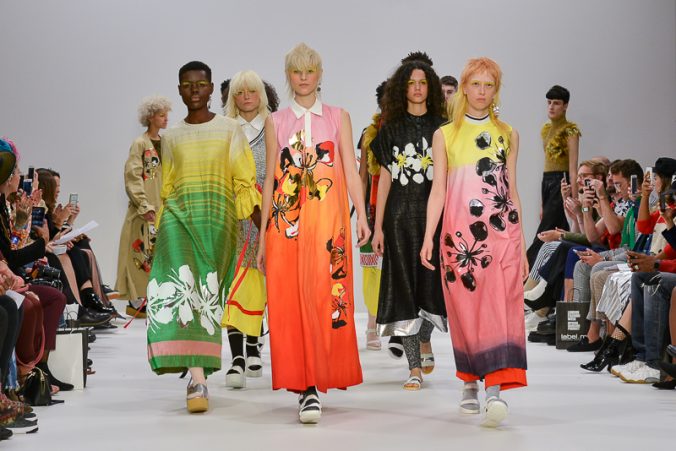 Amesh spring/summer 2018 collection catwalk show for LFW